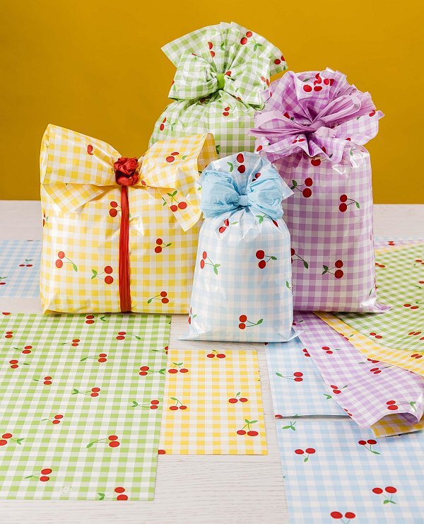 Buste Regalo Perlate Cherry Assortite in 4 Colori