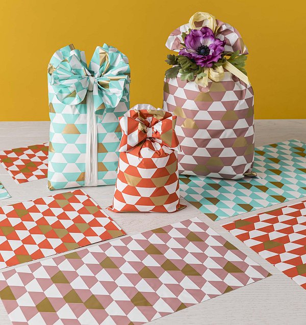 Buste Regalo Perlate Prisma Assortite in 3 Colori