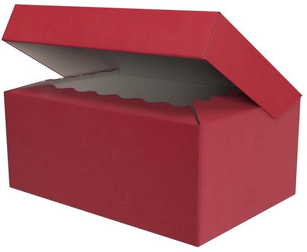 Scatola Liscia Bordeaux (Tutto un pezzo)
