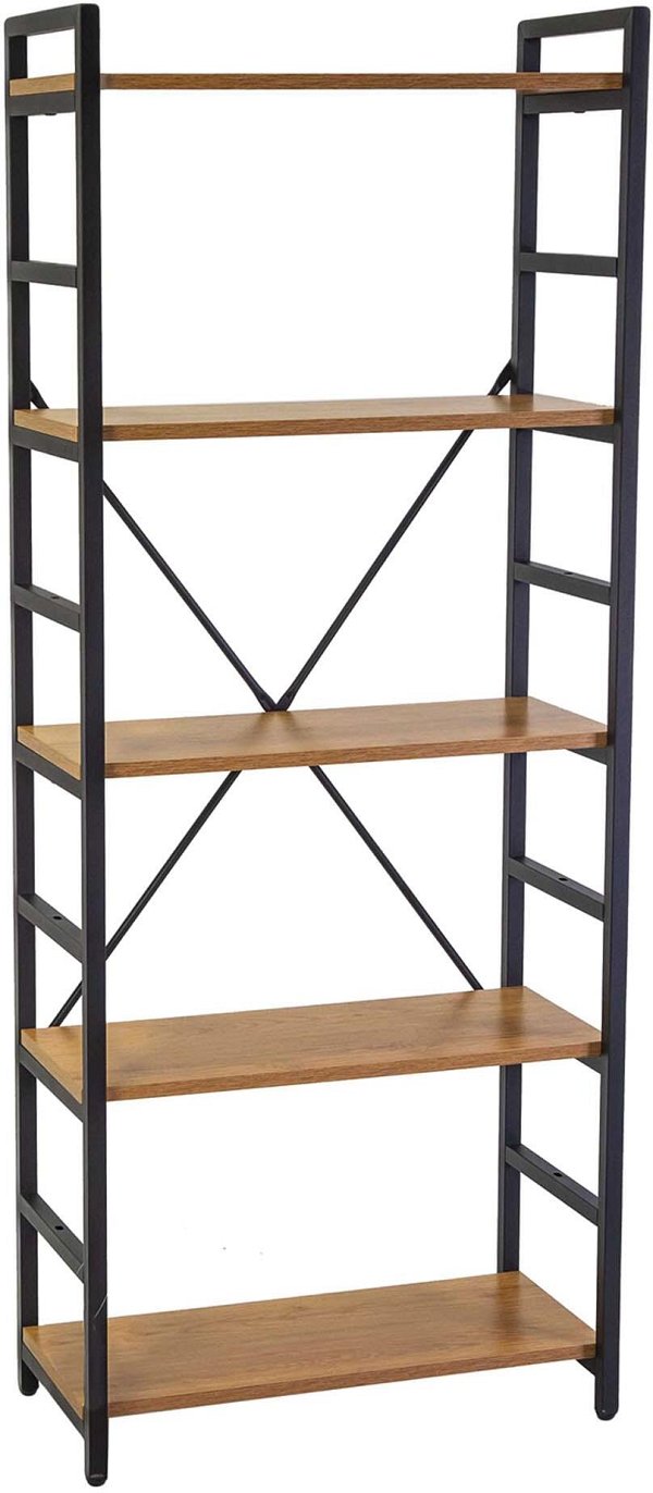 Scaffale Achille in Legno e Ferro
