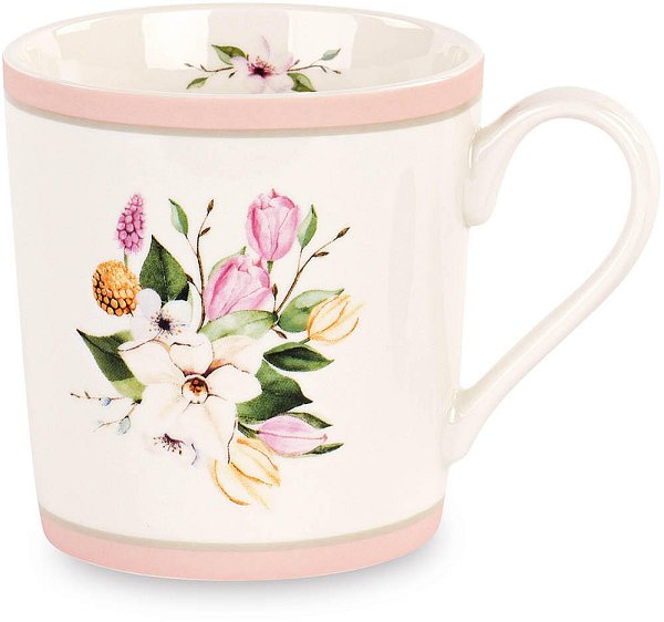 Mug con Fiori Dolomite in Ceramica