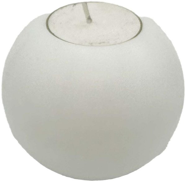 Portacandela Sfera in PVC con Lumino