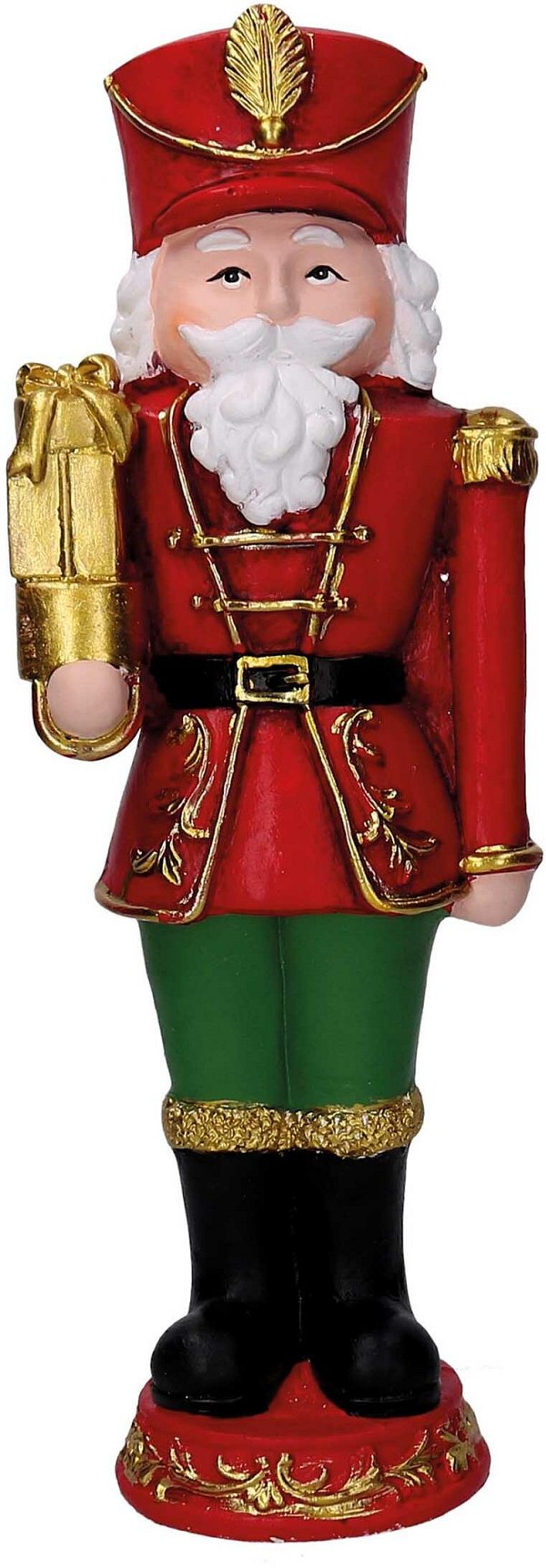 Soldatino in Resina Rosso e Verde