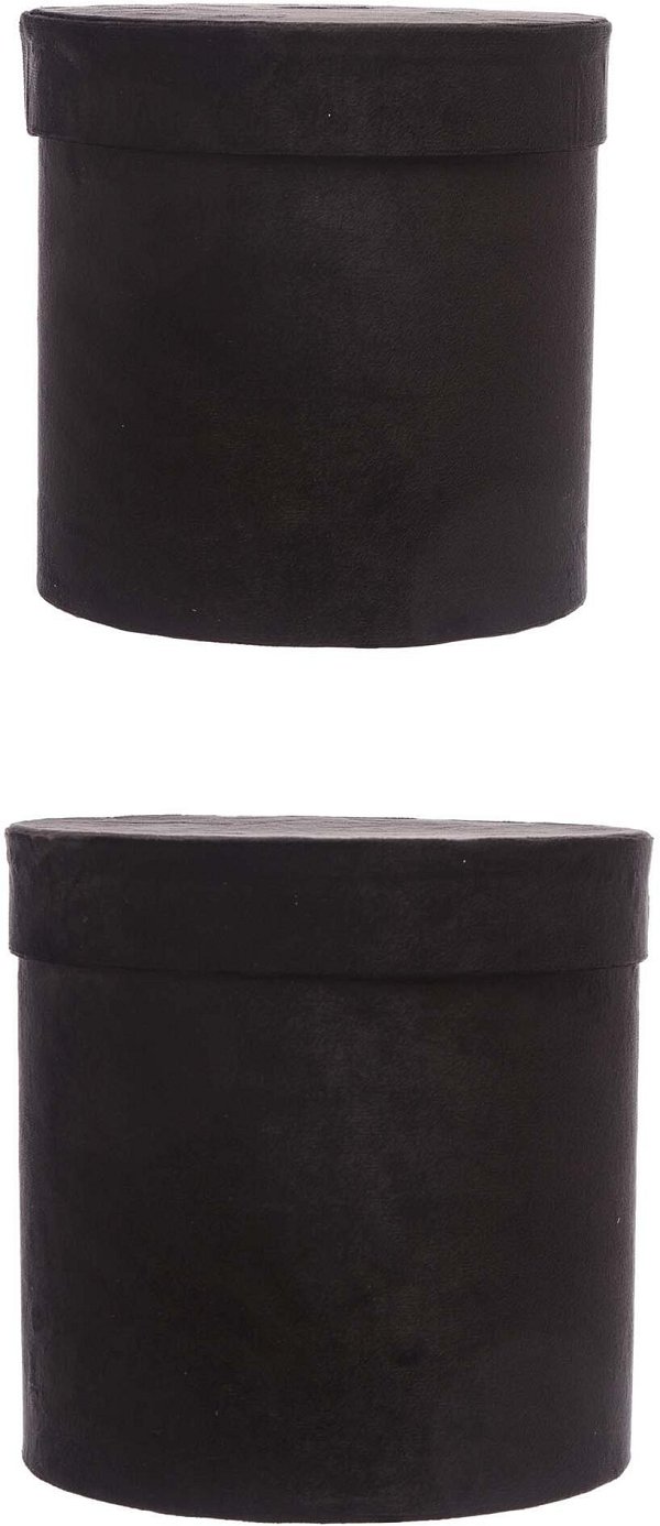 Set Cappelliere in Velluto Nero