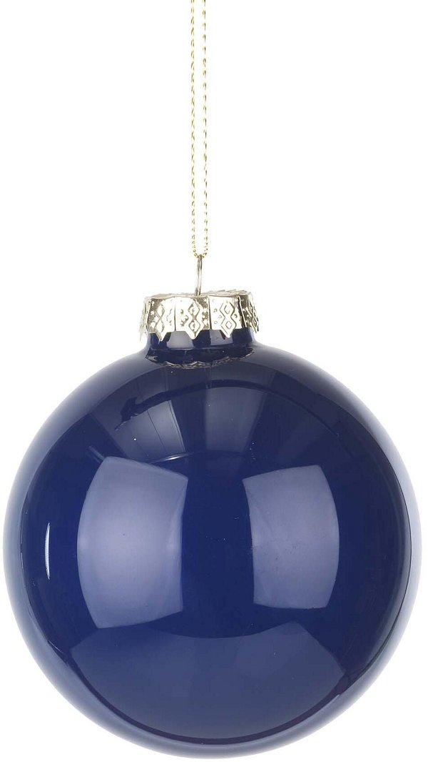 Sfere di vetro Blu luminoso