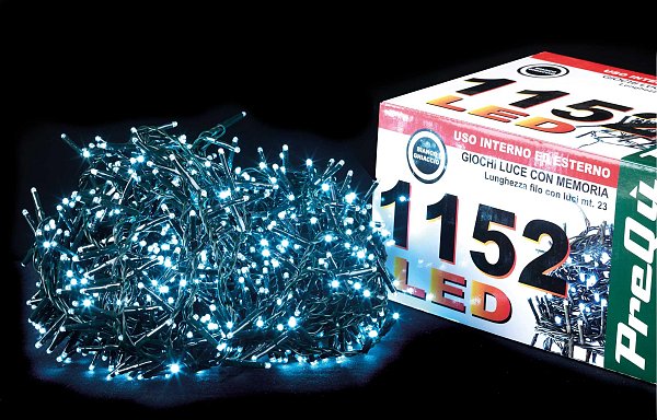 Catena 23 metri con Filo Verde e Giochi Luce