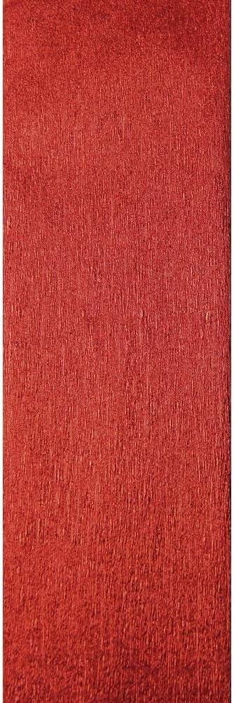 Carta Crespata Rossa Metallizzata