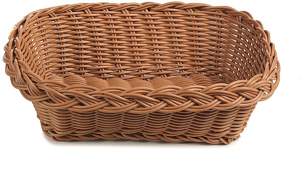 Cestina Polyrattan Noce Rettangolare