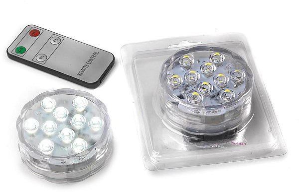 Placca 10 Led Waterproof - Luce Fredda