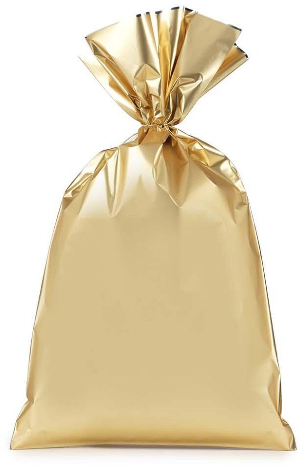 Buste Regalo Lucide Metallizzate Oro