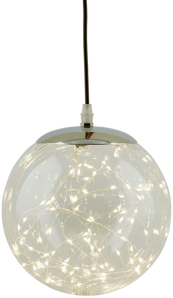 Sfera in Acrilico a Luce Calda Fissa