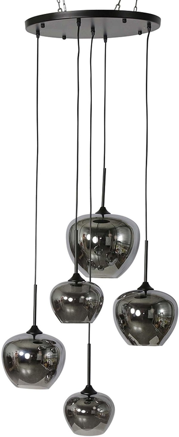 Lampadario a 5 Luci Galaxy Black