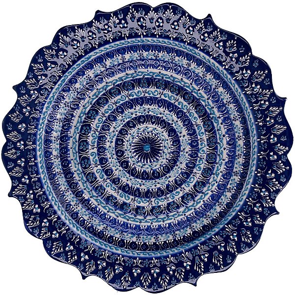 Piatto Decorativo in Ceramica