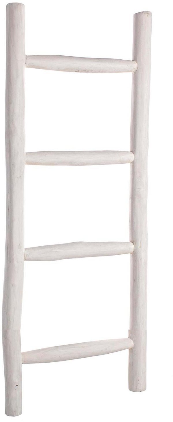 Scala Pioli in Legno Bianco