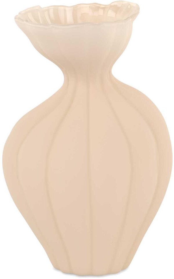 Vaso di Vetro Avorio
