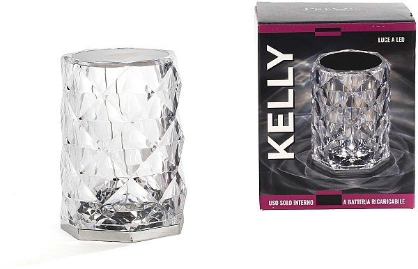 Lampada da Tavolo Kelly in Acrilico