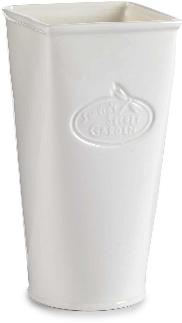 Vaso in Porcellana Bianca