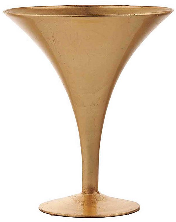 Vaso di Vetro Martini Dorato Albizia