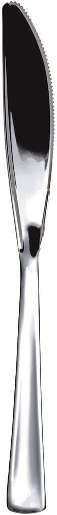 Coltelli in Plastica Effetto Metal