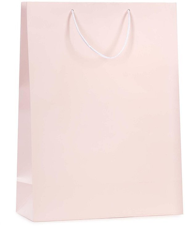 Shopper Lusso Rosa antico Plastificata Opaca