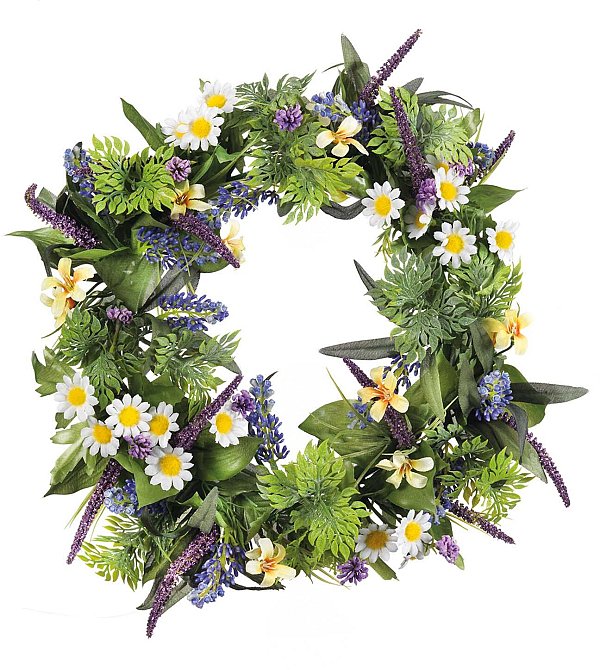 Coroncine con Lavanda e Margherite