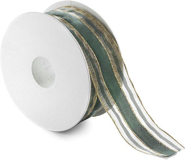 Nastro Tessuto Lino Lamè