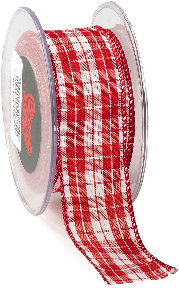 Nastro Tessuto Animato Frames Rosso/Bianco