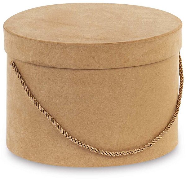 Cappelliera in Alcantara Beige