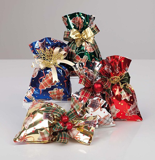 Buste Regalo Metallizzate Tickets Assortite in 5 Colori