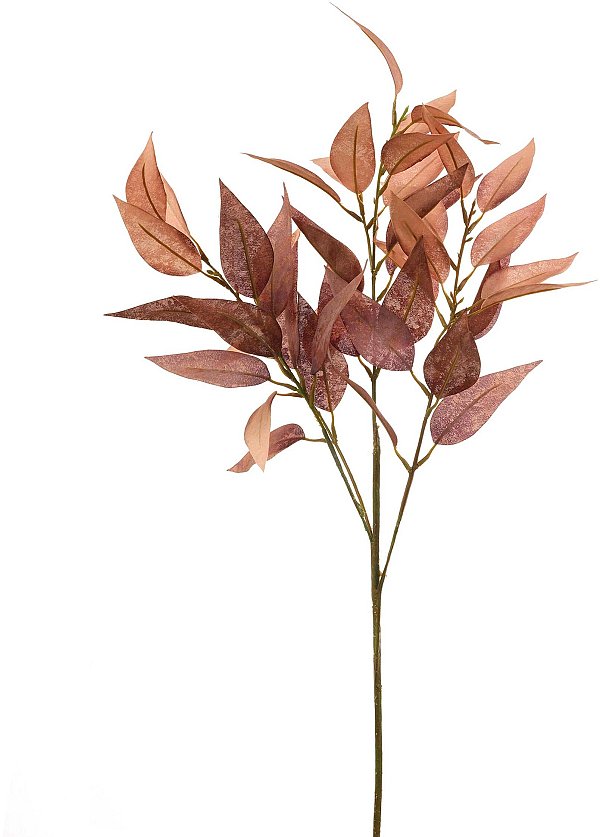 Rami Eucalyptus Single Branch Rosa Antico