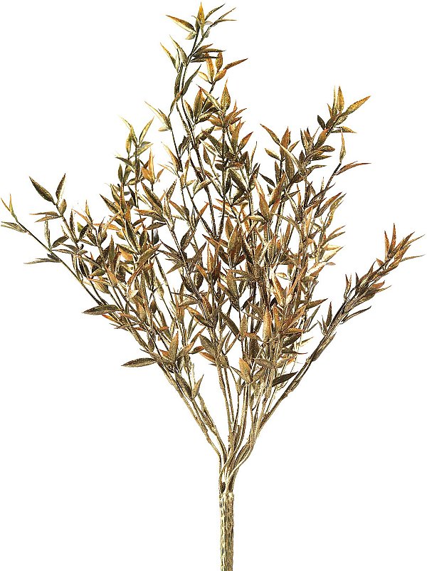 Bush Tea Leaf oro con glitter