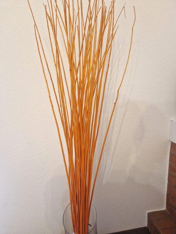 Mazzo mimbre legato arancio