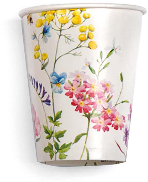 Bicchieri in Carta Bohemian Garden