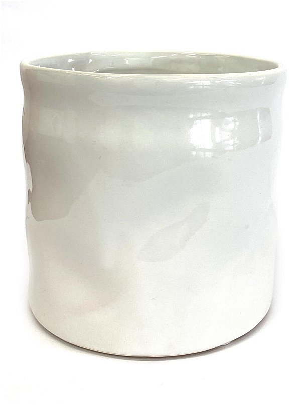 Vaso Rido in Ceramica Bianco