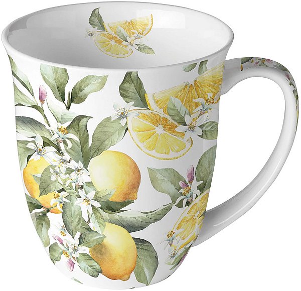 Mug 0,4 L. Tea in Ceramica Limoni