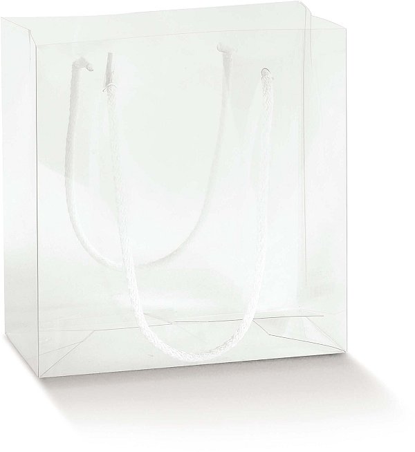 ShopperBox Pet Trasparente con Cordini (Alimentare)