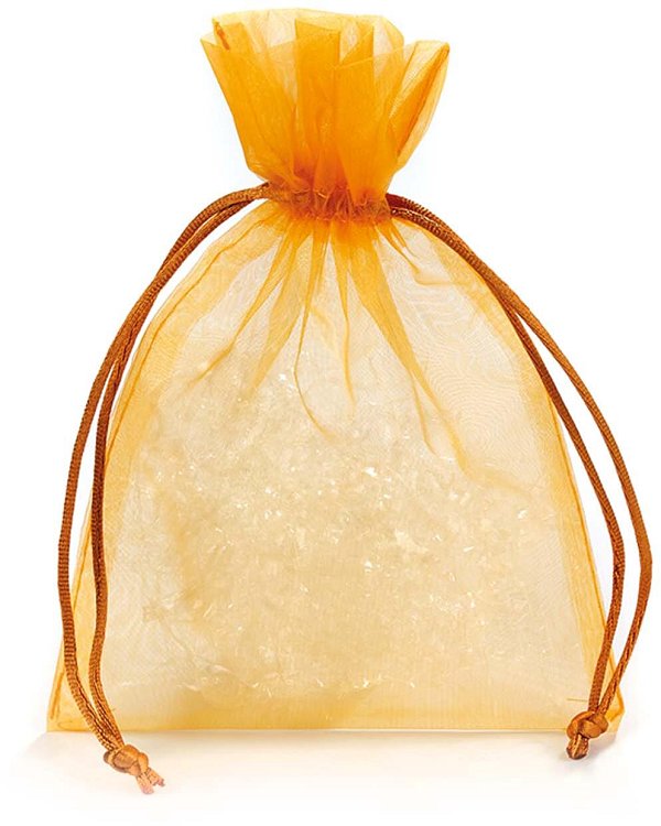 Sacchetti Organza Rame con Cordino in Raso