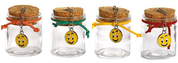 Barattoli in Vetro Smile Colori Assortiti