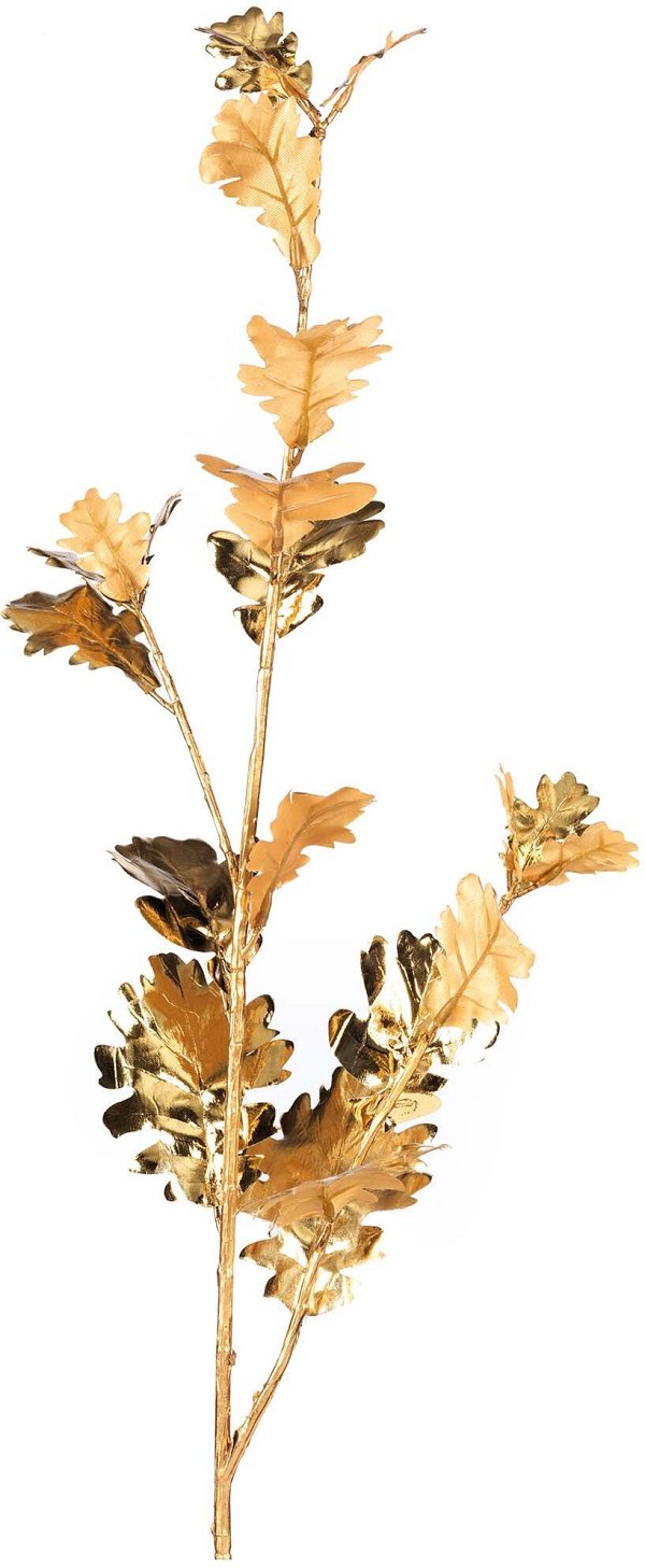 Rami Foglie Oro Metal