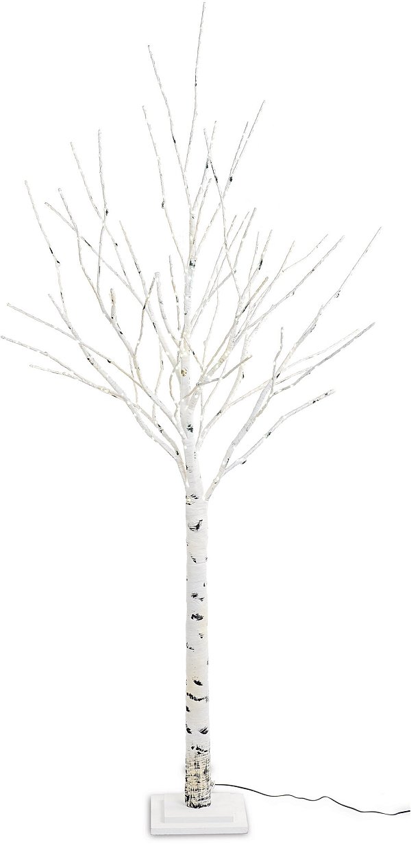 Albero Betulla Sbiancata con Led