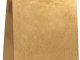 shopper in carta finitura oro metallizzato con maniglie intrecciate