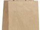 shopper carta lusso colore avana con maniglie di cotone