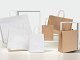 shopper carta lusso con maniglie di cotone
